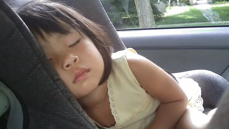 niña dormida