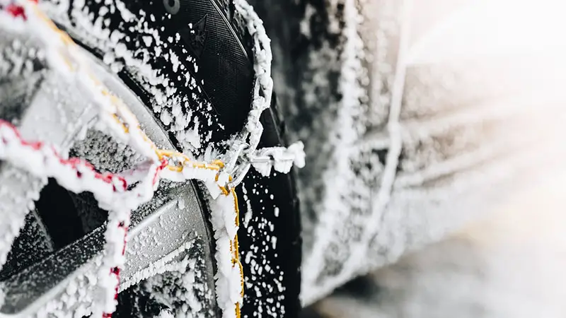 Cadenas de nieve