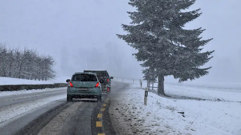 Carretera nevada
